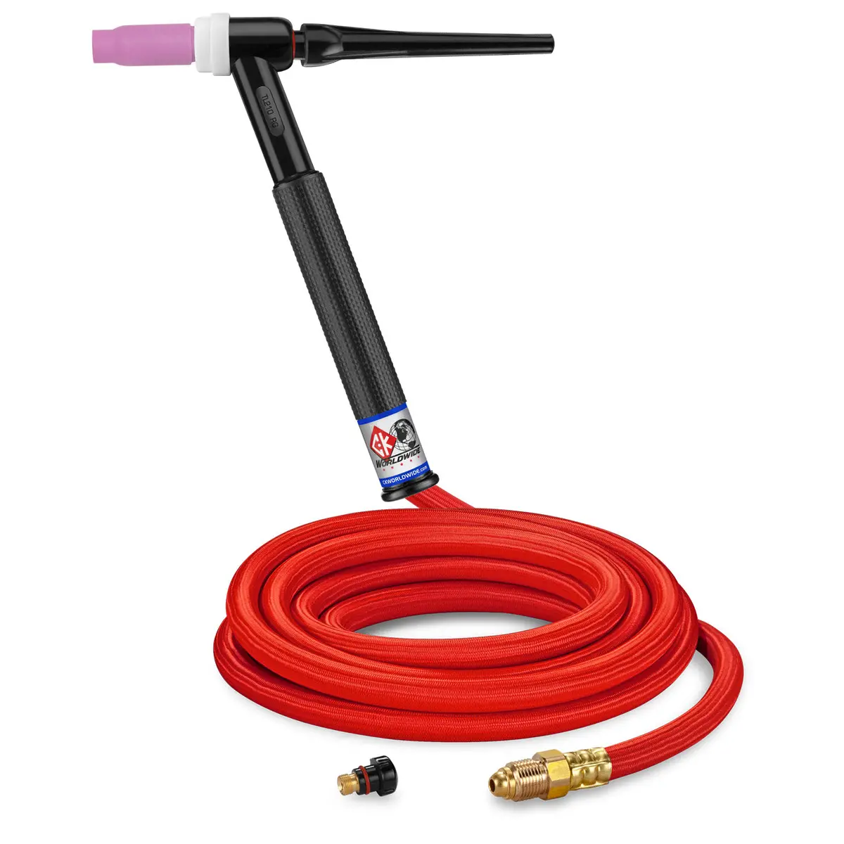 Tl2112hsf Rg - 200 Amp Rigid Head Tig Torch, Gas-Cooled, 12.5' Superflex Cables, Trim Line 1