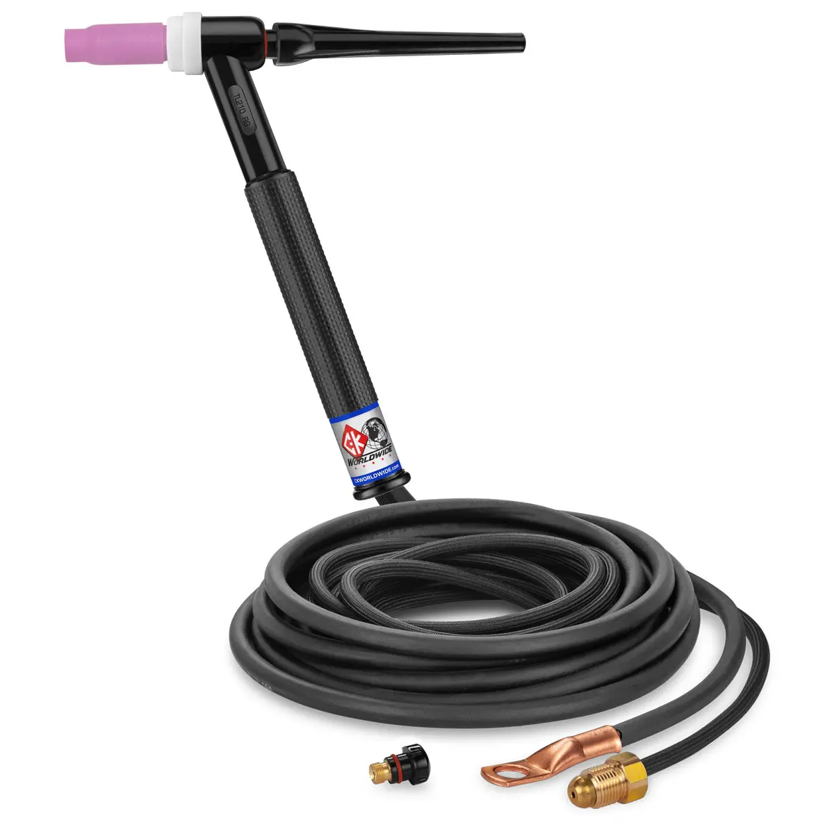 Tl2112nsf Rg - 200 Amp Rigid Head Tig Torch, Gas-Cooled, 12.5' Superflex Cables, Trim Line 1