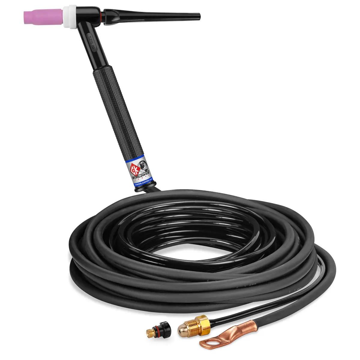 Tl2125n Rg - 200 Amp Rigid Head Tig Torch, Gas-Cooled, 12.5' Standard Cables, Trim Line 1