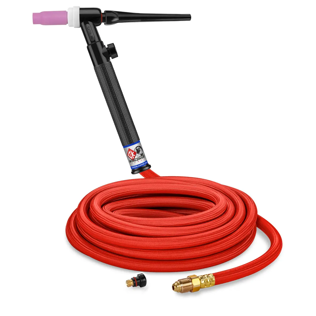 Tl2125vhsf Rg - 200 Amp Rigid Head Tig Torch With Valve, Gas-Cooled, 12.5' Superflex Cables, Trim Line 1