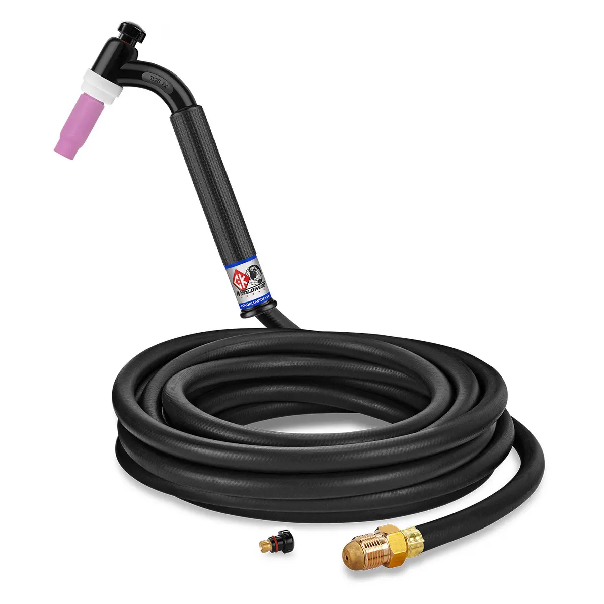 Tl26-25-R Fx - 200 Amp Flex Head Tig Torch, Gas-Cooled, 25' Standard Cables, Trim Line 1
