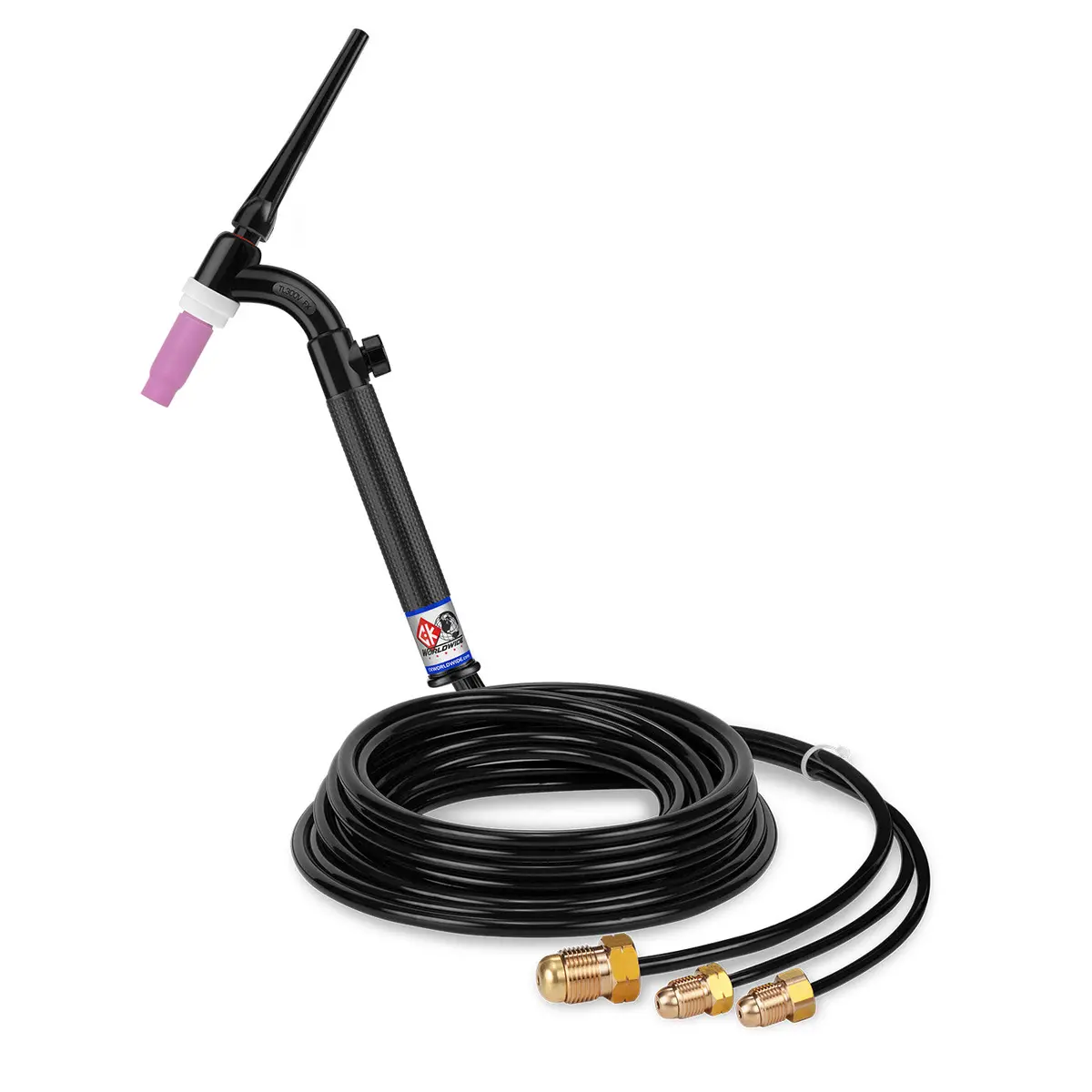 Tl312v Fx - 350 Amp Flex Head Tig Torch With Valve, Water-Cooled, 12.5' Standard Cables, Trim Line 1
