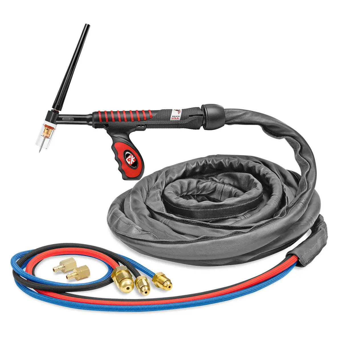Us2325sf - 300 Amp Rigid Head Tig Torch, Water-Cooled, 25' Superflex Cables 1