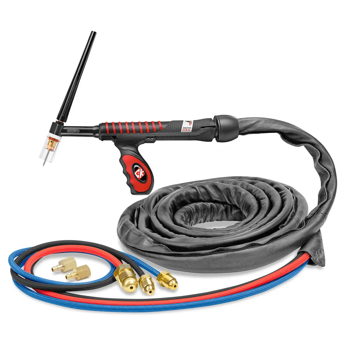 Usfl2312sf - 230 Amp Flex-Loc Tig Torch, Water-Cooled, 12.5' Superflex Cables 1