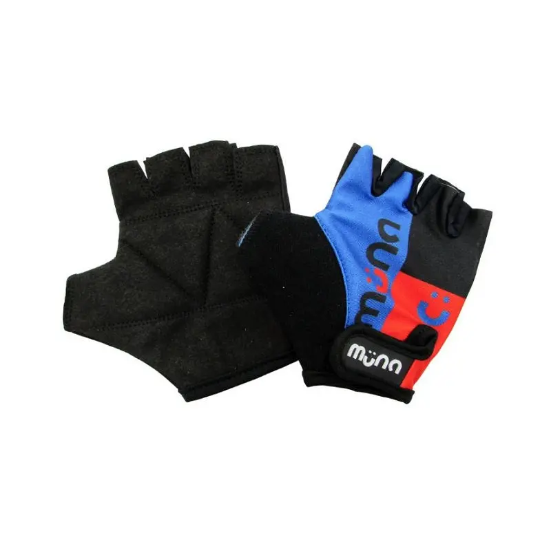 Muna Kids Graphic Logo Short Finger Gloves 1
