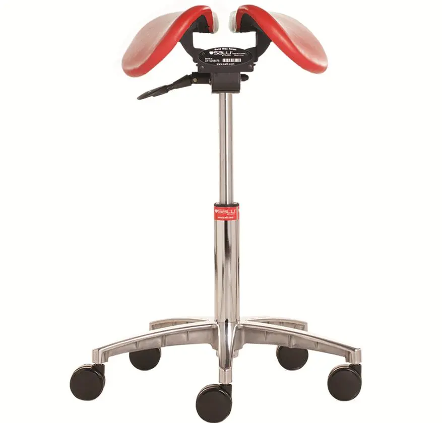 Salli Chin Tilt Two-Part Saddle Chair Stool (Finland Brand) 1