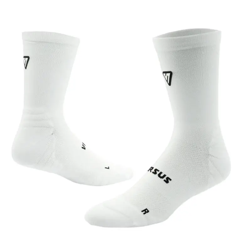 Versus Classic White Active Crew Tab Socks 1