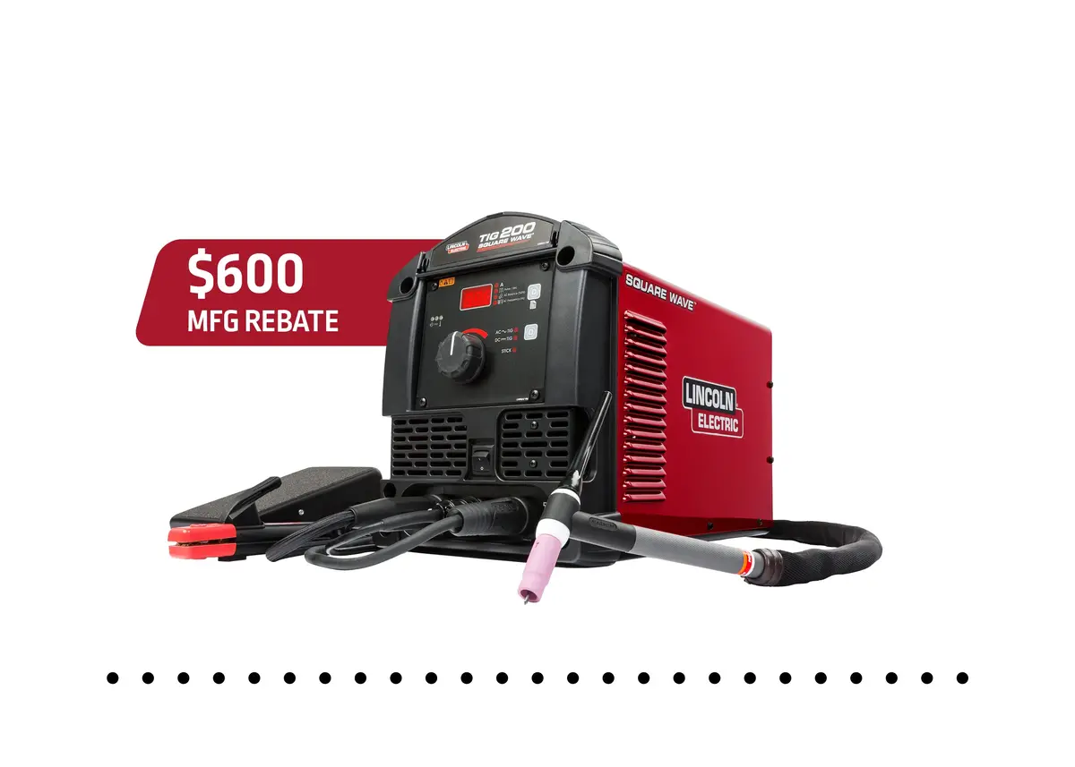 Lincoln Electric Square Wave® Tig 200 Tig Welder 1