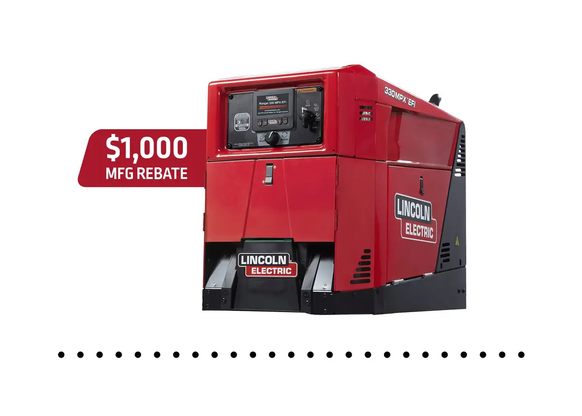 Lincoln Electric Ranger® 330Mpx™ Efi Engine Driven Welder (Kohler®) 1