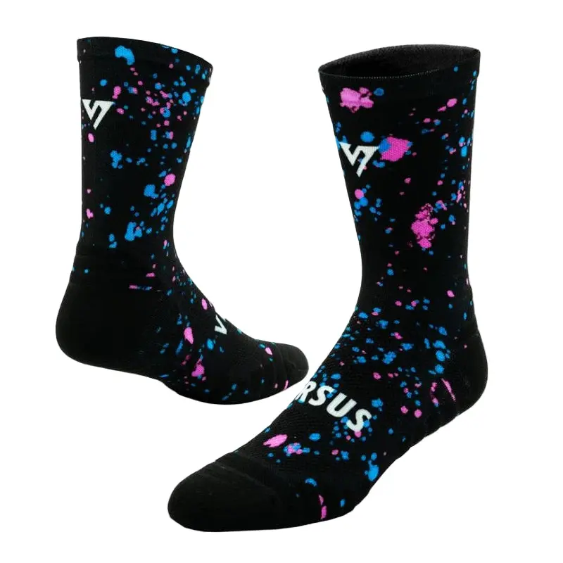 Versus Duo Splatter Active Crew Socks 1
