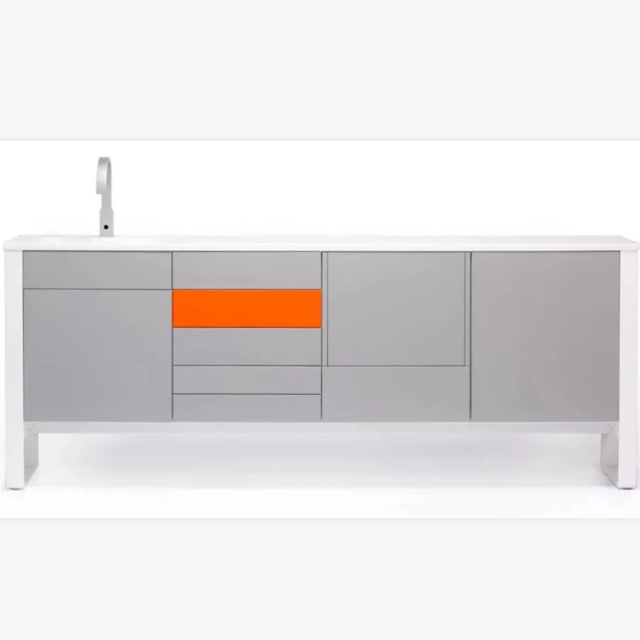 Clinic Cabinet For Dental Implant Side Cabinet With Sink 1