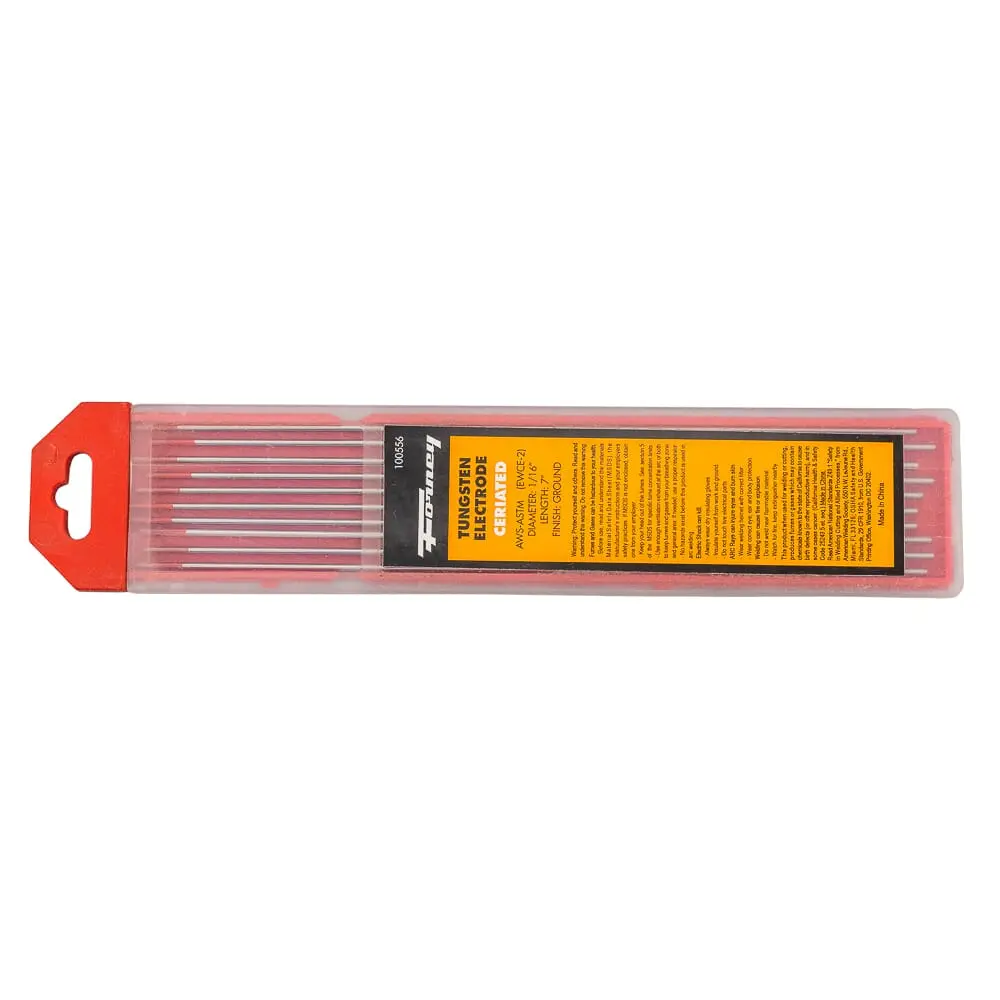 Ewce-2 Ceriated Tungsten 1/16 X 7In (10 Pk) 1