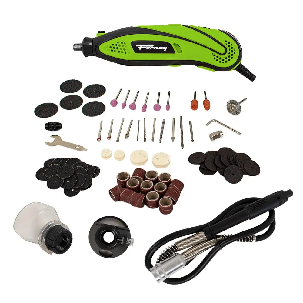 Forney® Variable Six-Speed 1.0 Amp Rotary Tool Kit 1