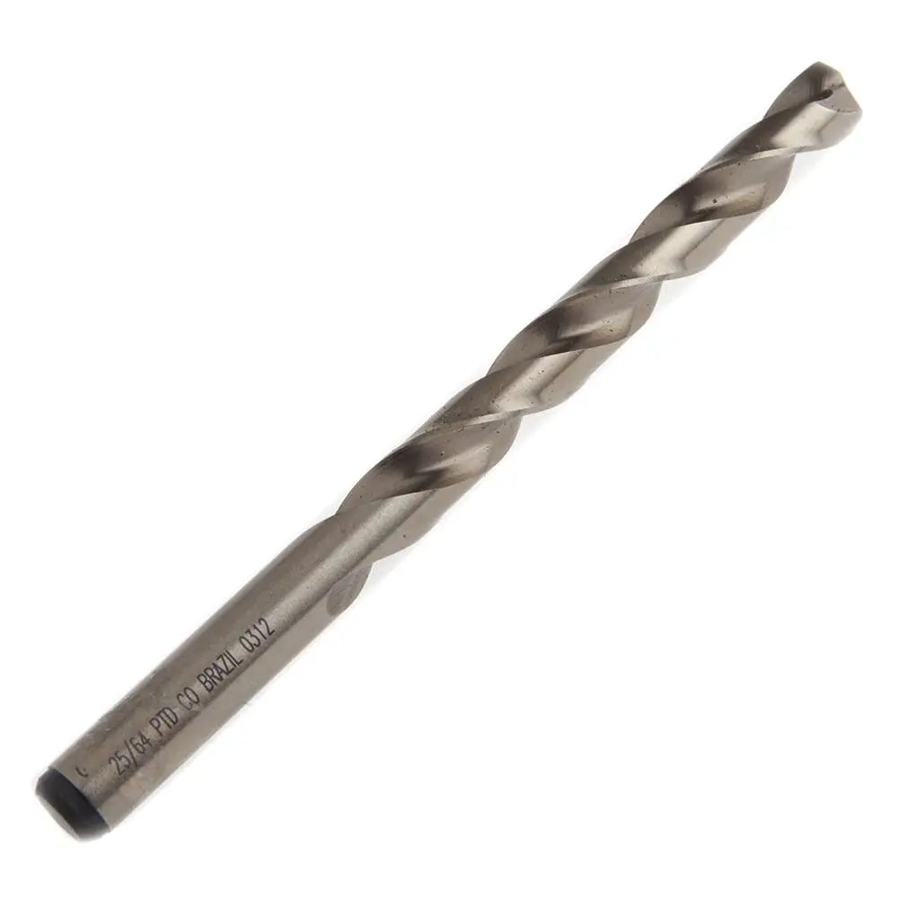8 Percent Cobalt Drill Bit, 135 Degree Split Point, 25/64 In 1