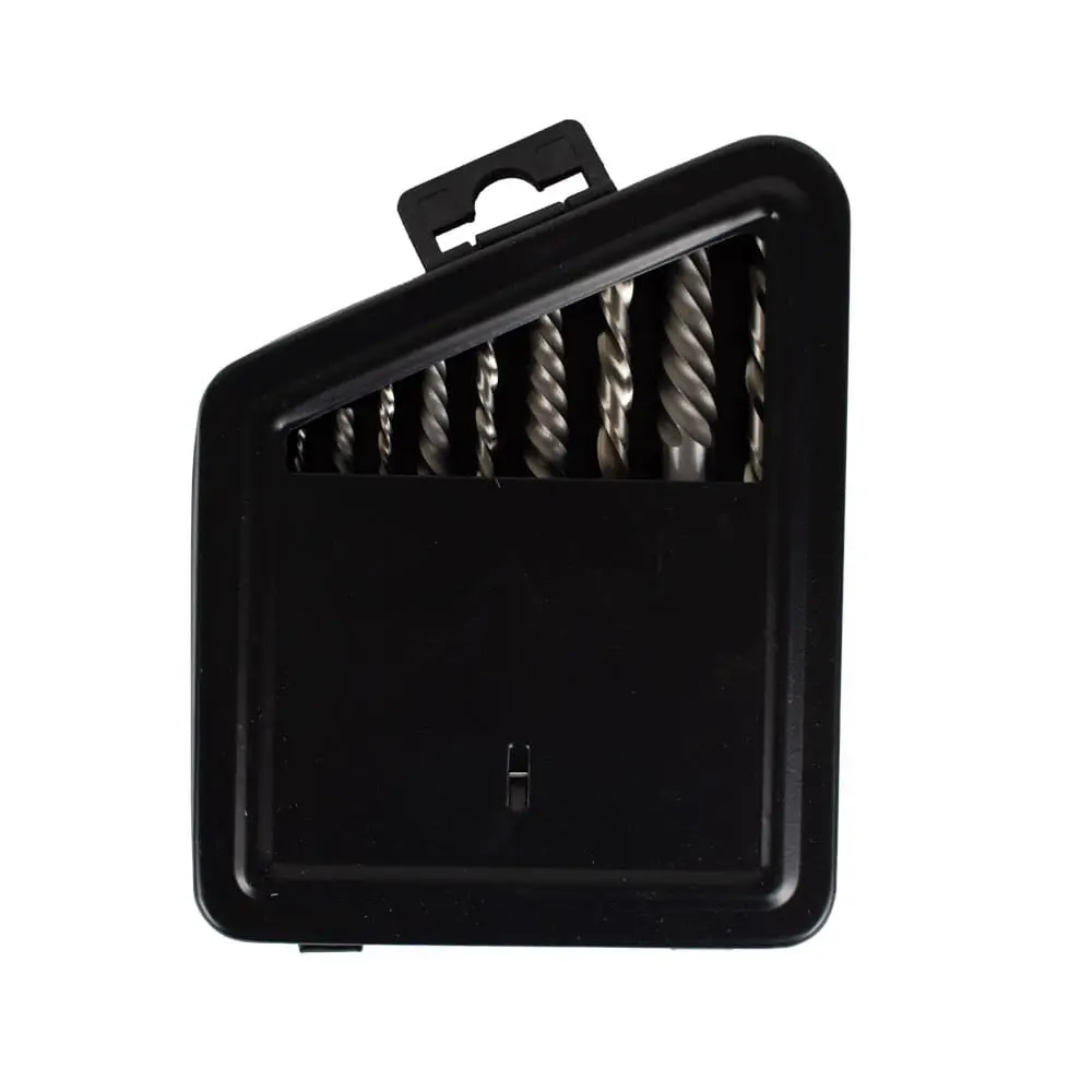Forney 10-Piece Left Hand Drill Bit And Screw Extractor Set 1