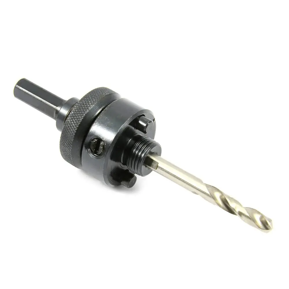 Command Pro High Speed Steel Hole Saw Mandrel, Number 12 Pilot Drill And 3/8 In Shaft 1