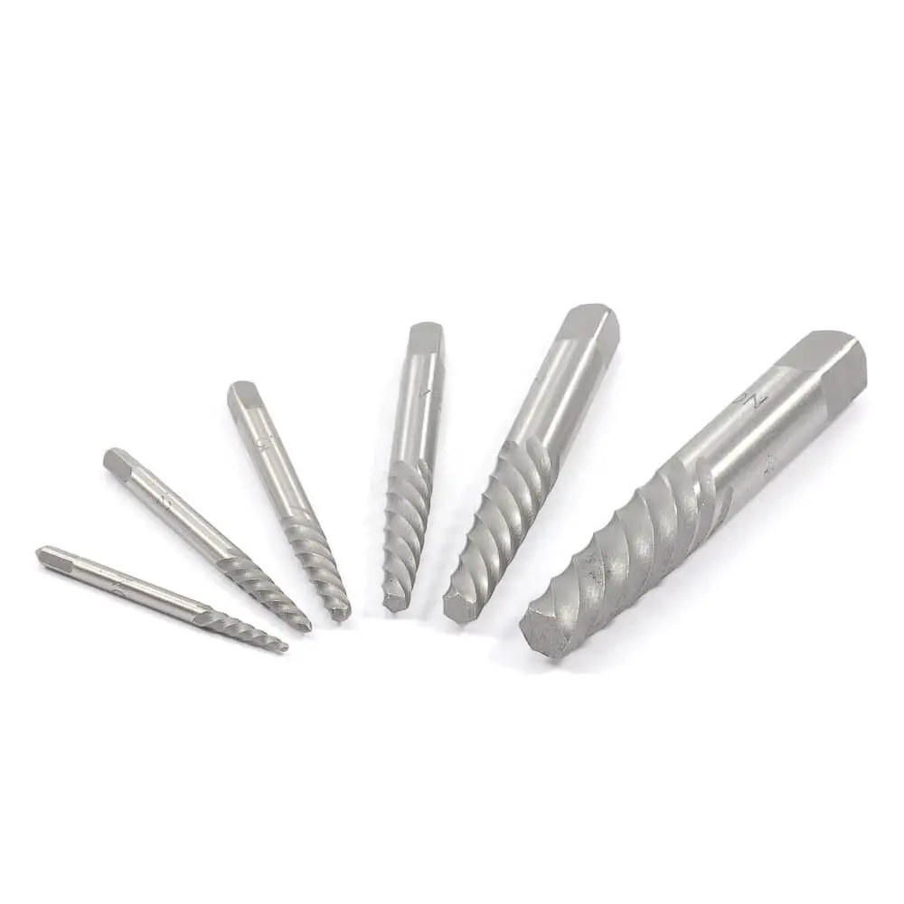 6-Piece Helical Flute Screw Extractor Set 1
