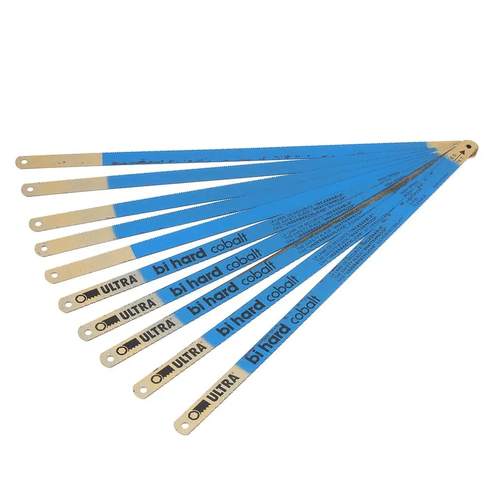 Cobalt Bi-Metal Hacksaw Blade, 12 X 18 Tooth, 10-Pack 1