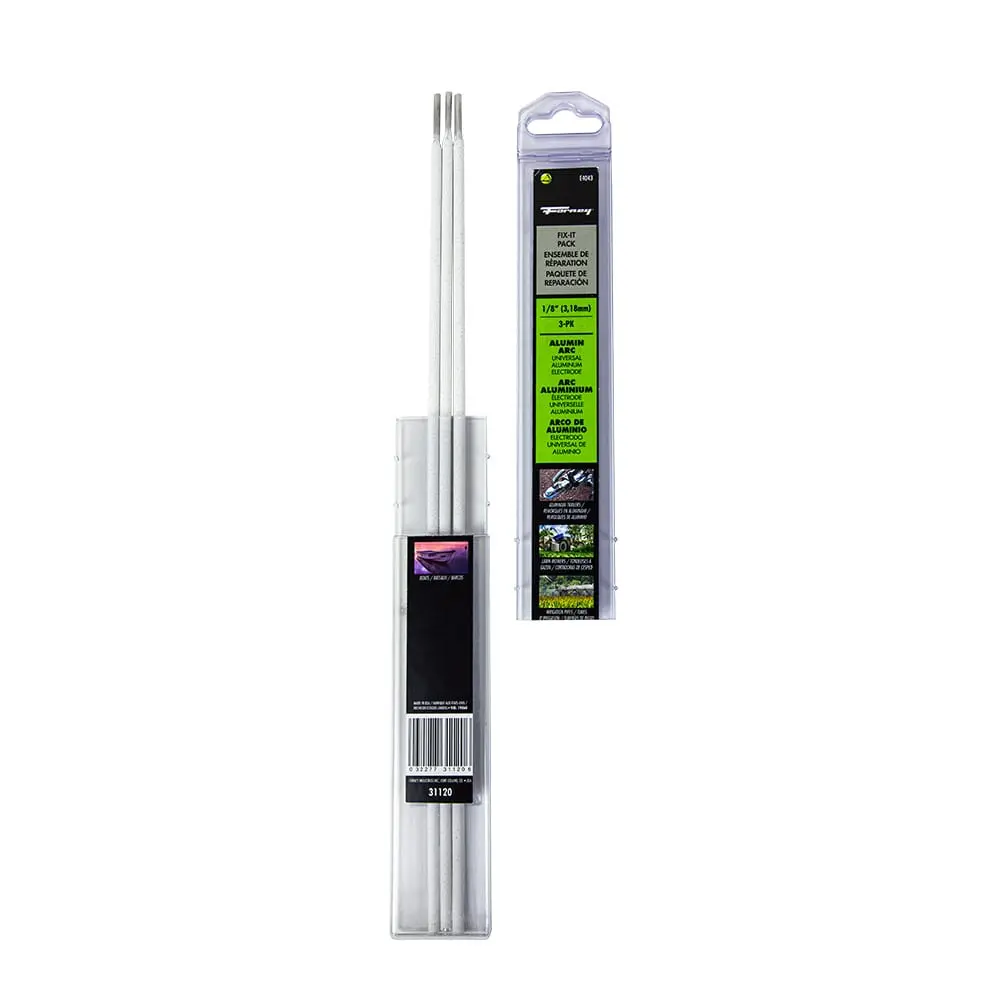 Alumarc 1/8" X 14" Universal Aluminum Electrode - 3 Pack 1