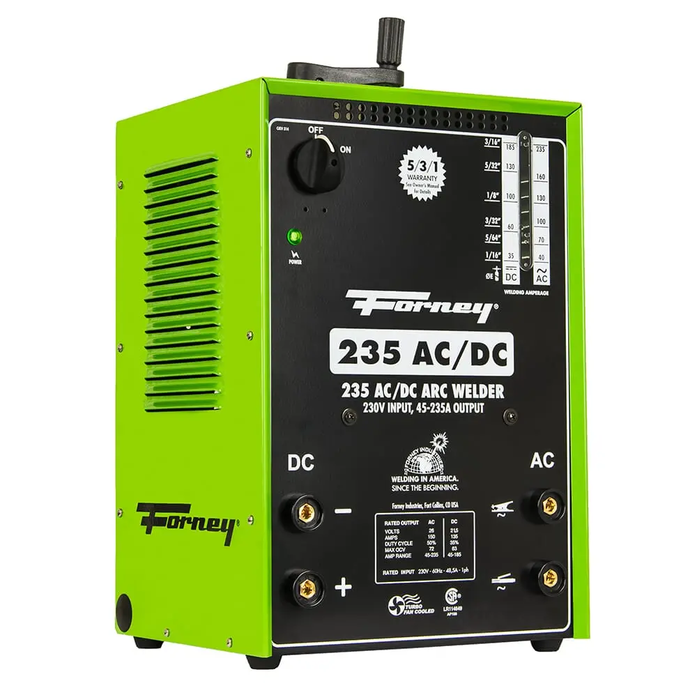 Forney®  235 Ac/Dc Stick Welder, 230V 1