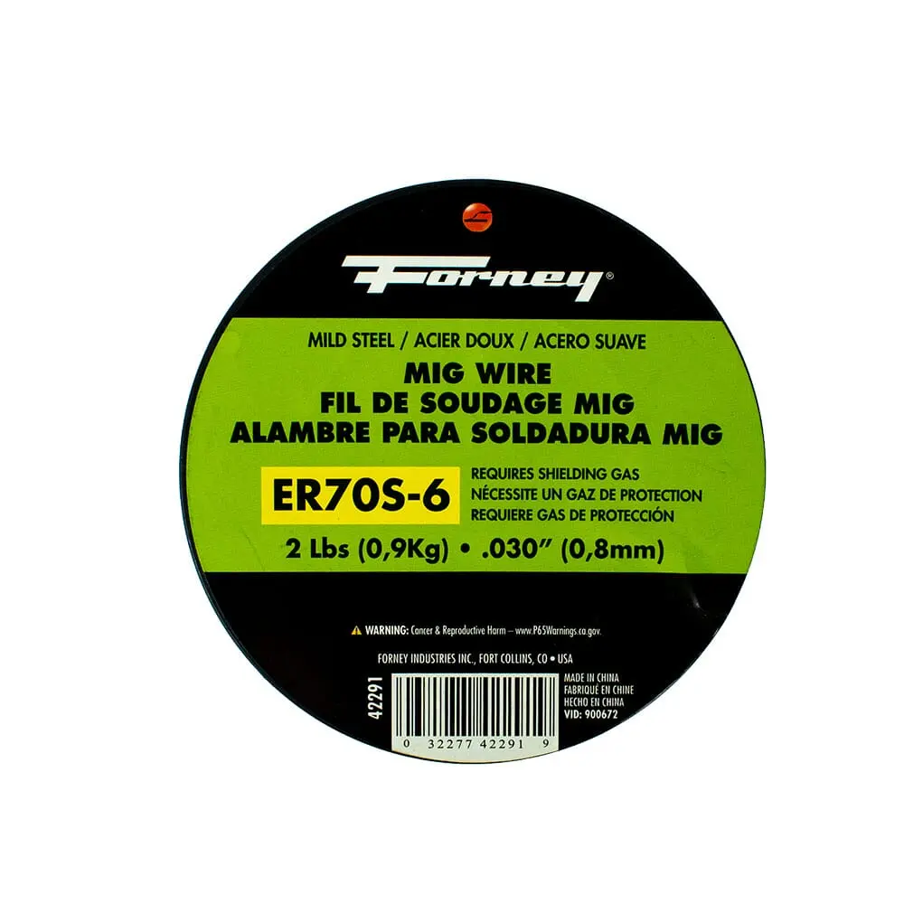 Er70s-6, Mig Welding Wire, Mild Steel, .030 In Diameter X 2 Pound Spool 1