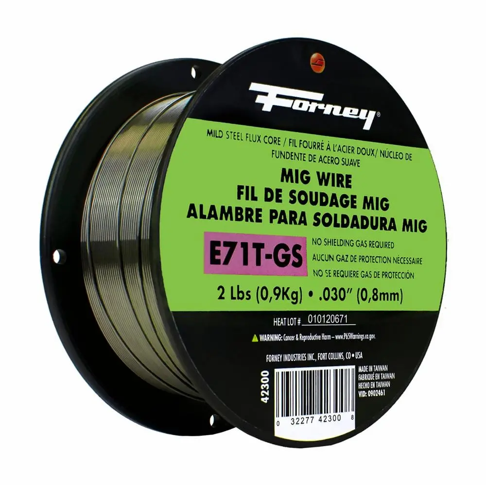 E71t-Gs Self, Steel Flux-Core Welding Wire, .030 In X 2 Pound 1