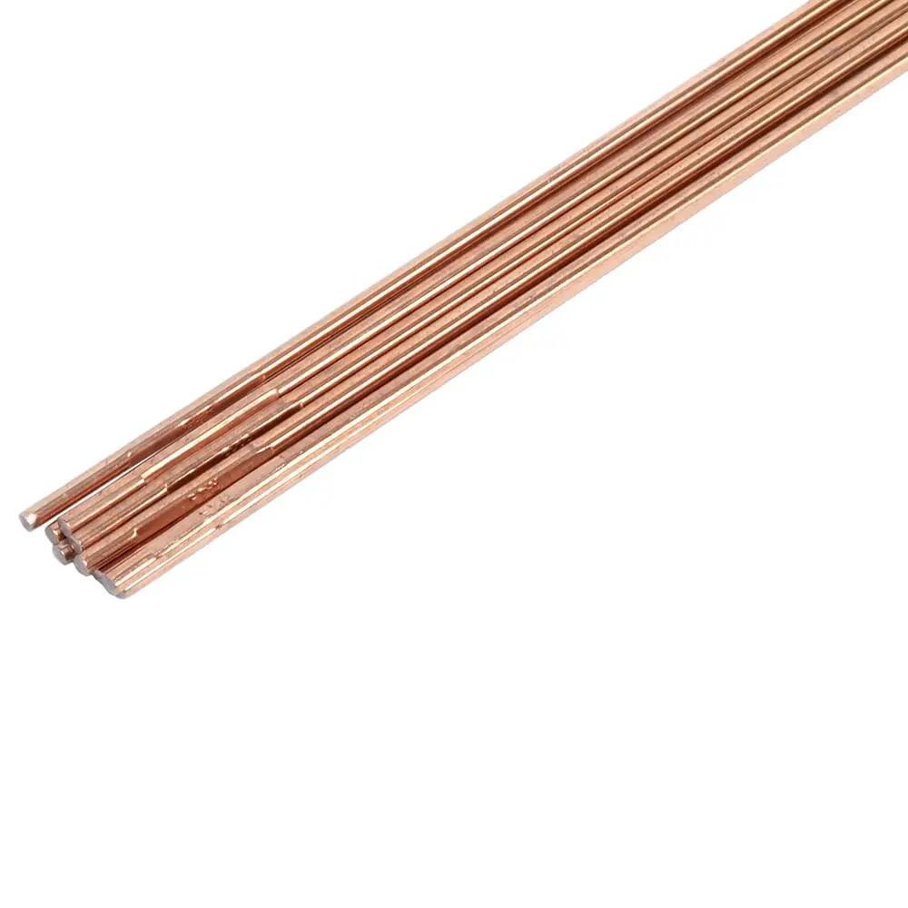 Brazing, Tig, Steel Rod, 1/8 In X 18 In, 10 Rods 1