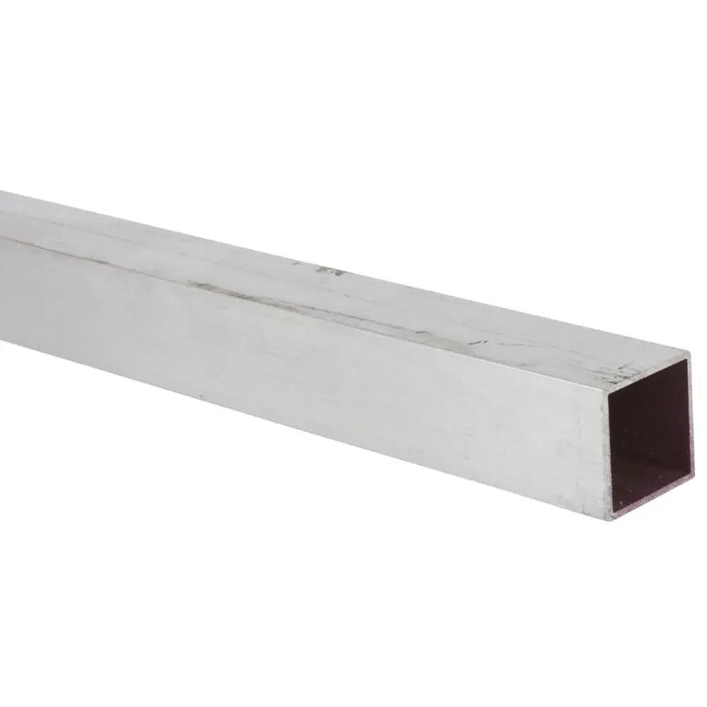 Aluminum Square Tubing, 3/4 In X 3/4 In X 1/16 In X 3Ft 1