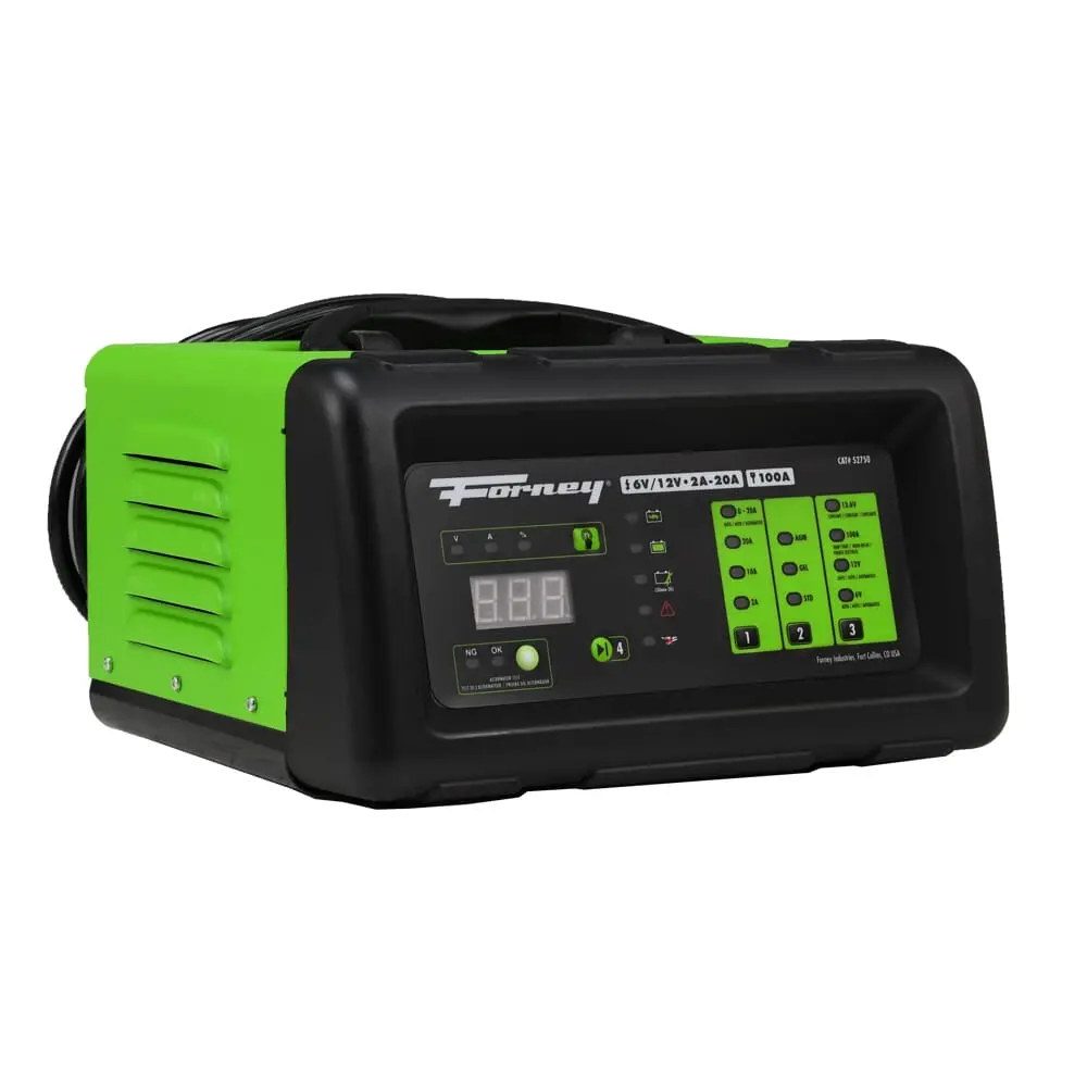 Battery Charger, 6V At 2, 10, And 20 Amps / 12V At 2, 10, 20, And 100 Amps Start 1