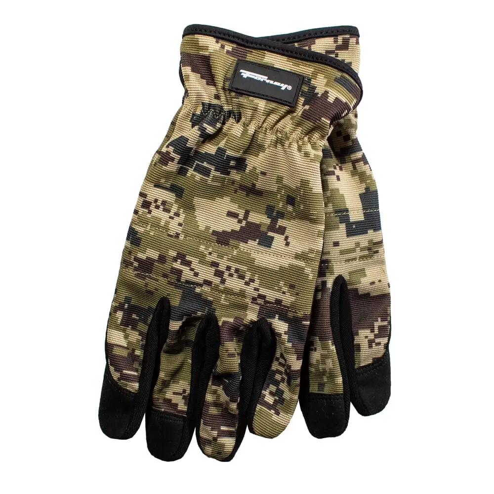 Camo Utility Work Gloves (Men's M) 1