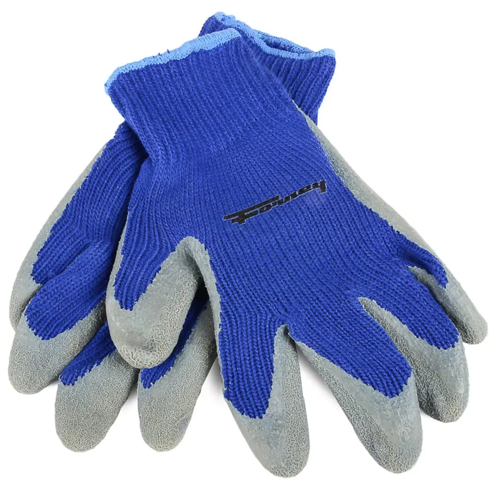 Thermal Latex Coated String Knit Gloves (Men's L) 1
