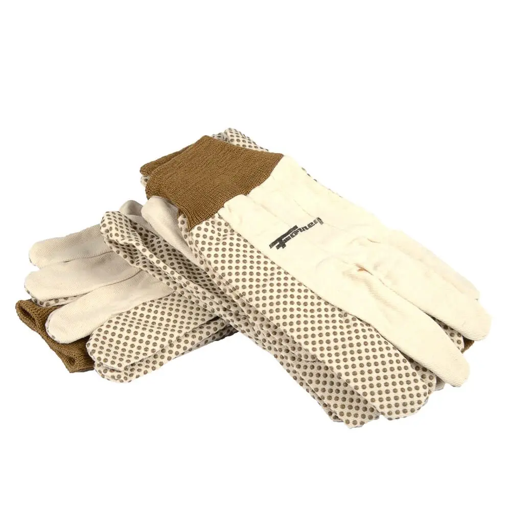 Cotton Canvas Gloves, 6-Pack (Size L) 1