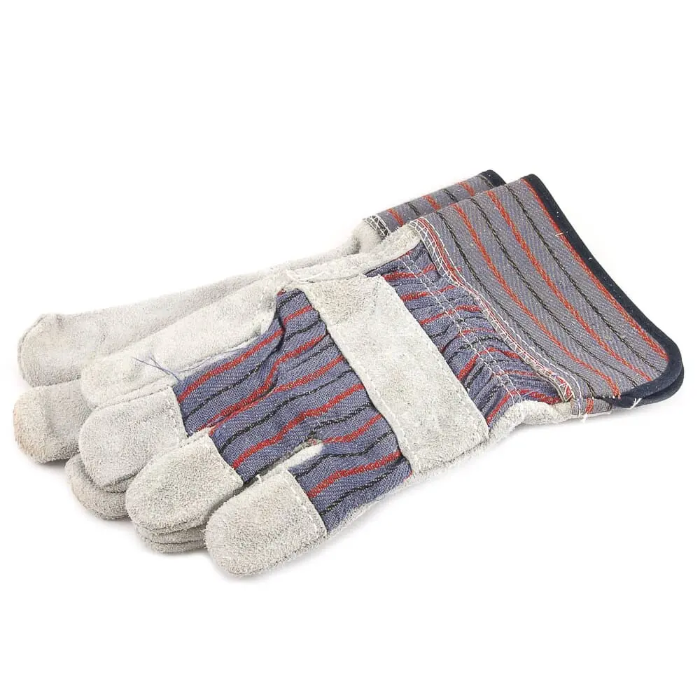 Standard Cowhide Leather Palm Gloves (Men's L) 1