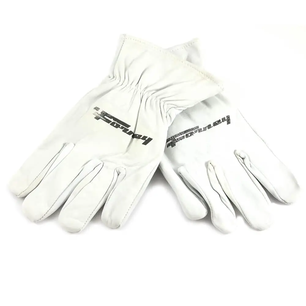Lined Goatskin Leather Driver Gloves (Men's M) 1