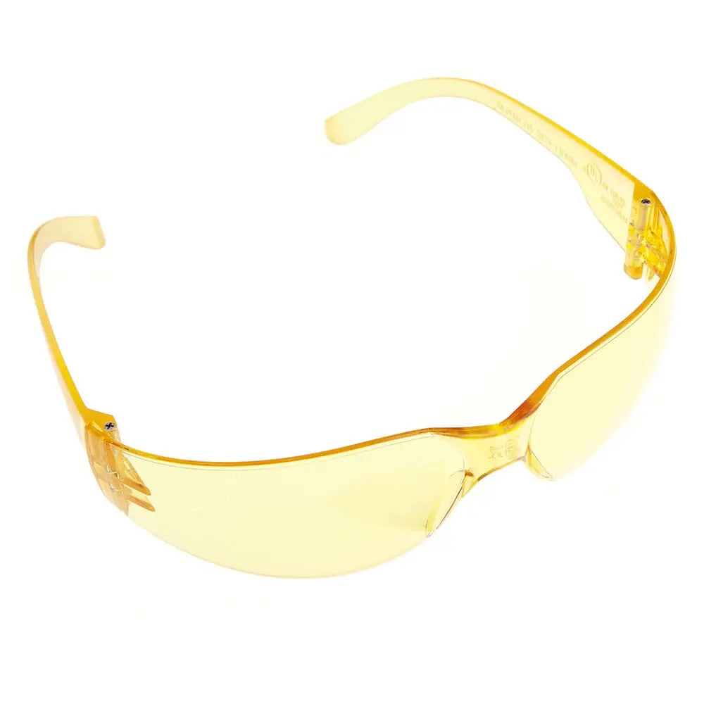 Safety Glasses, Amber Lens, 10-Pack 1