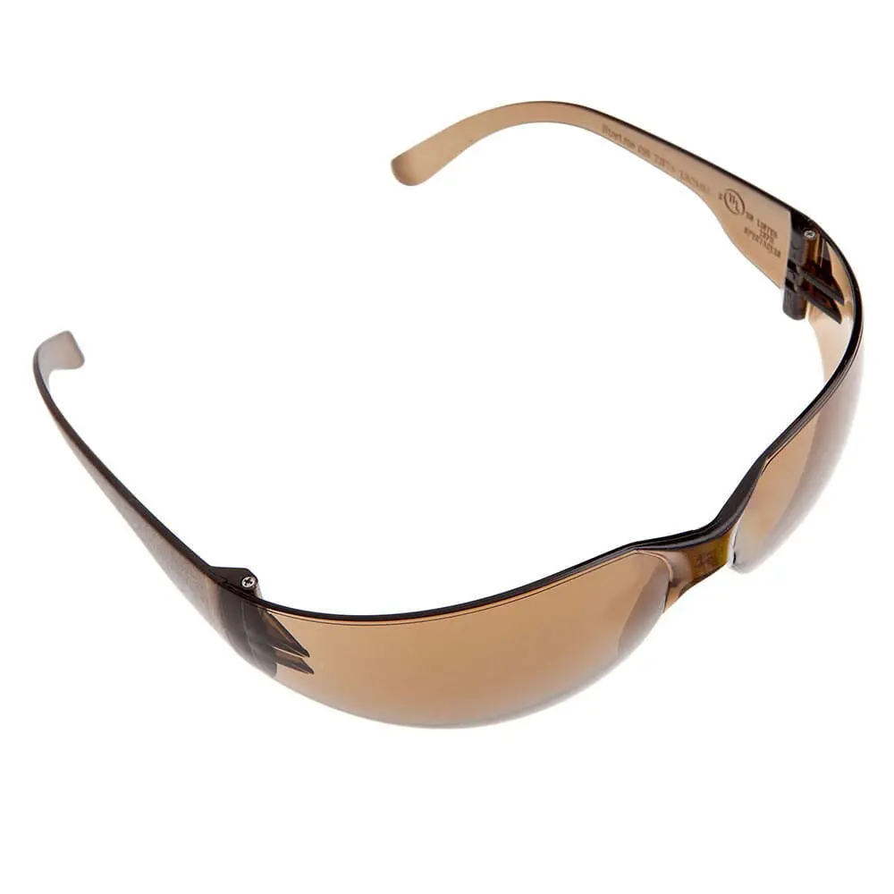 Safety Glasses, Mocha Lens, 10-Pack 1