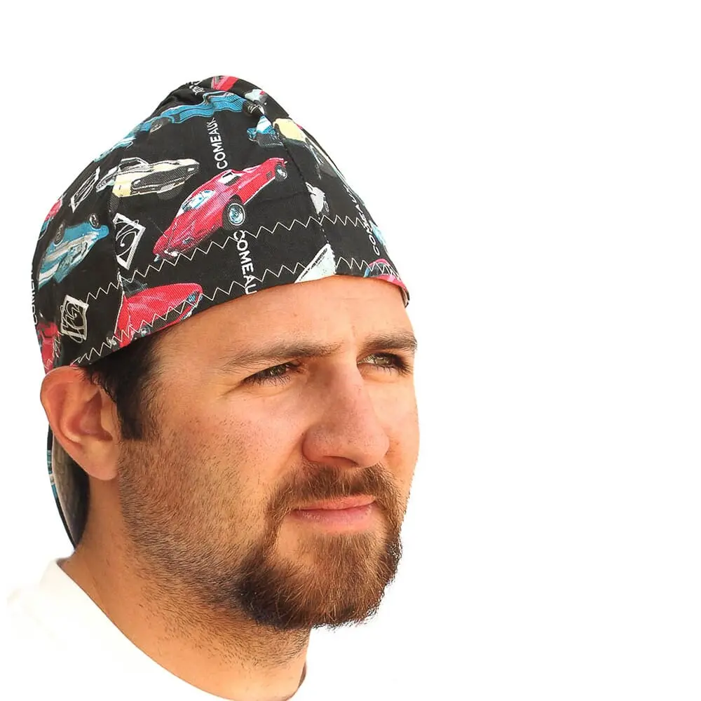 Reversible Welding Cap, Size 7-3/4 1