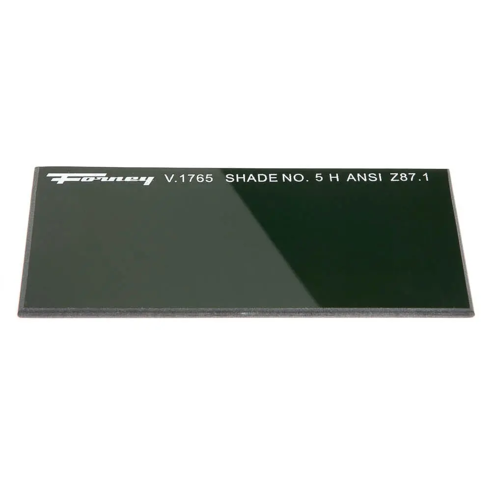 Welding Lens, Shade Number 5, 2 In X 4-1/4 In 1