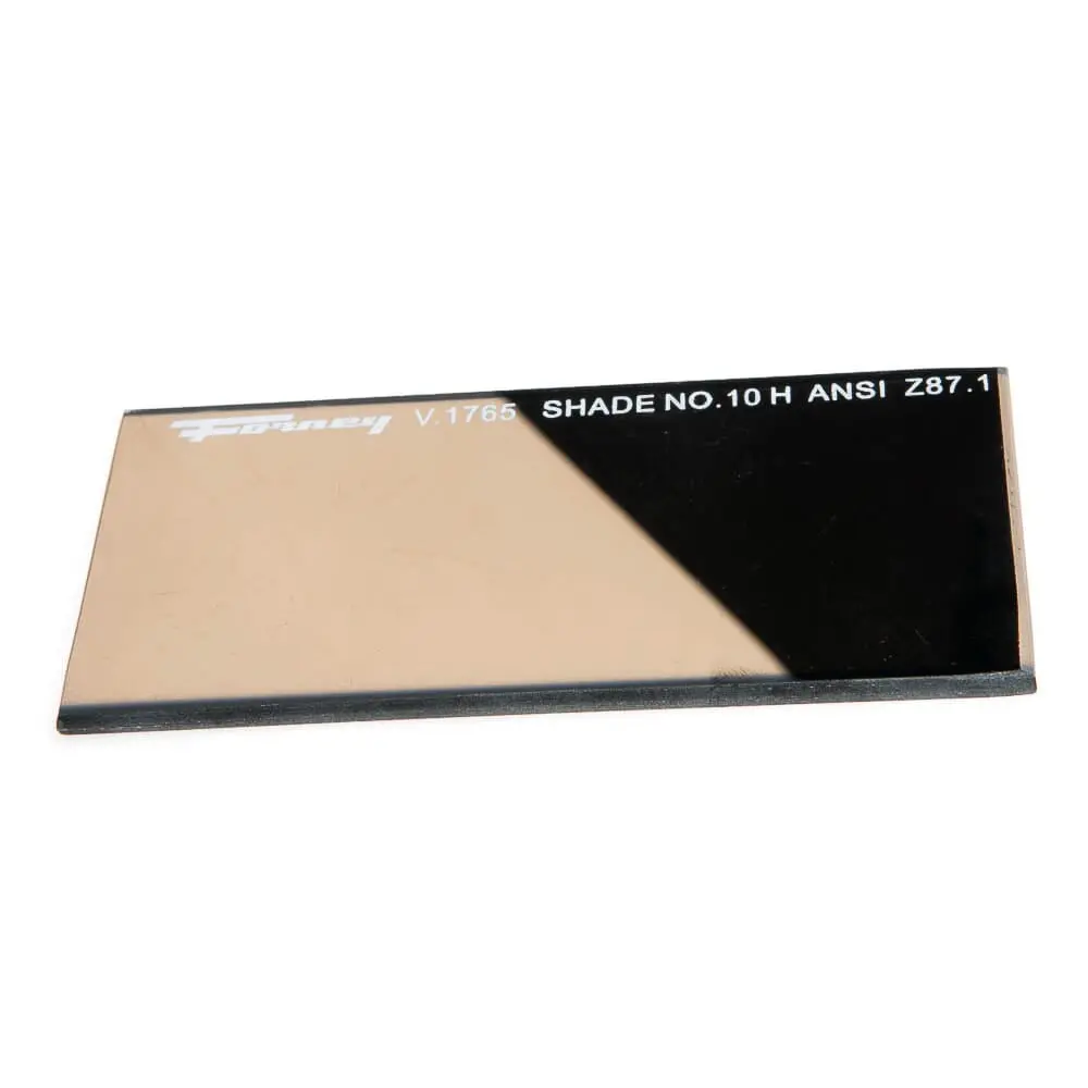 Welding Lens, 2 In X 4-1/4 In, Shade Number 10, Glass 1