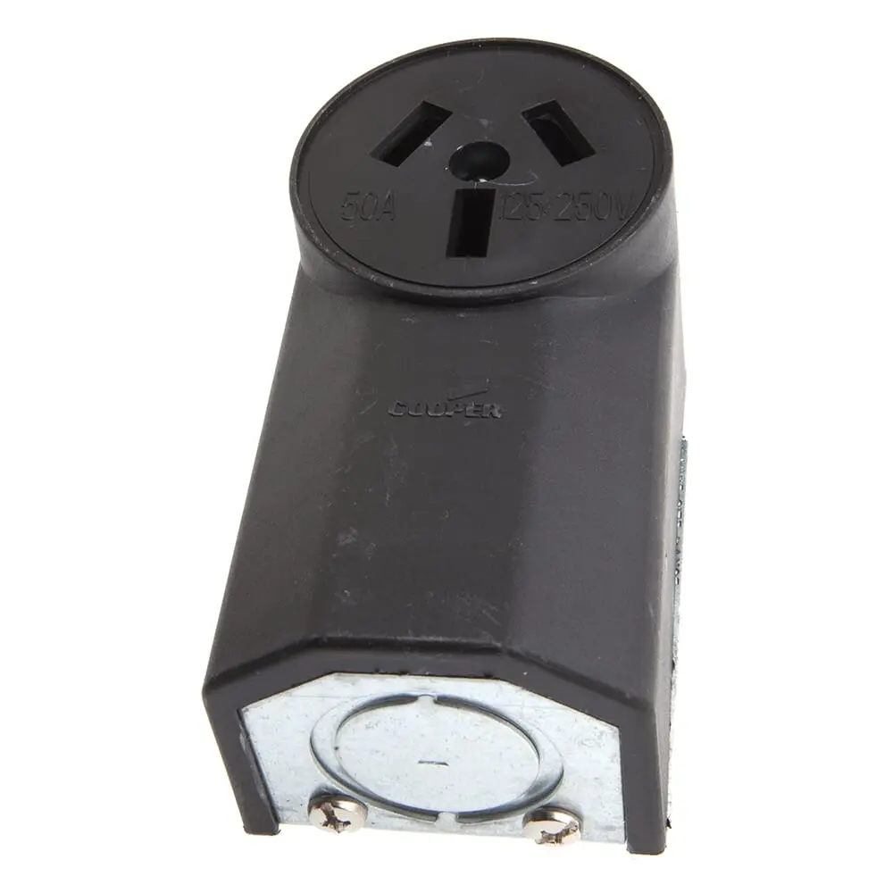 Wall Receptacle With Crowfoot, 220-Volt, 50 Amp, (32535) 1