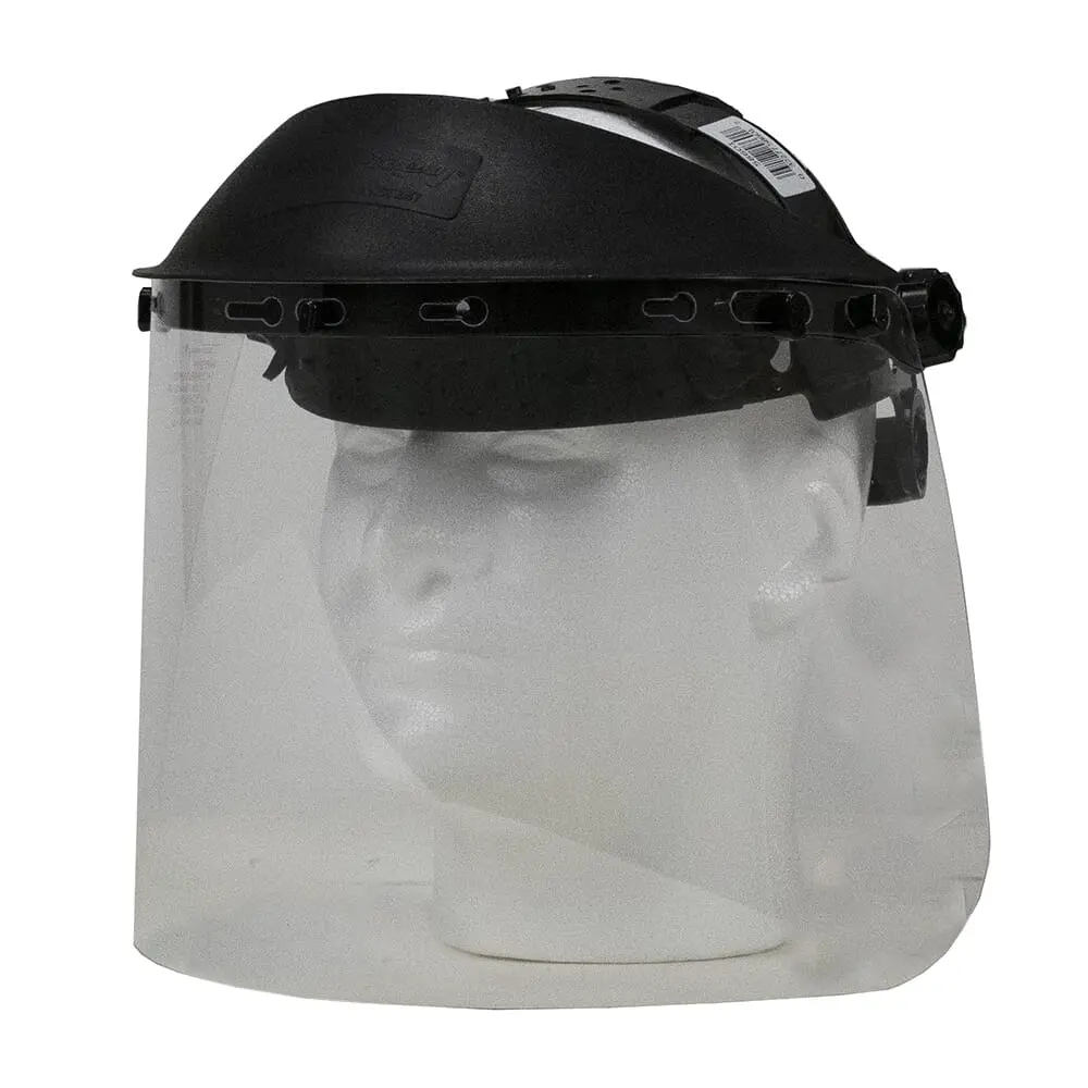 Face Shield With Pin-Type Headgear, Clear 1