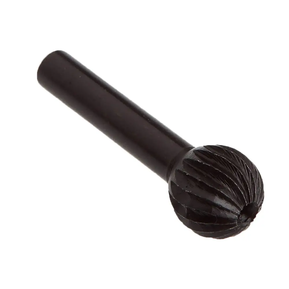 Rotary File, 1 In X 1/2 In X 1/4 In Ball Shaped 1