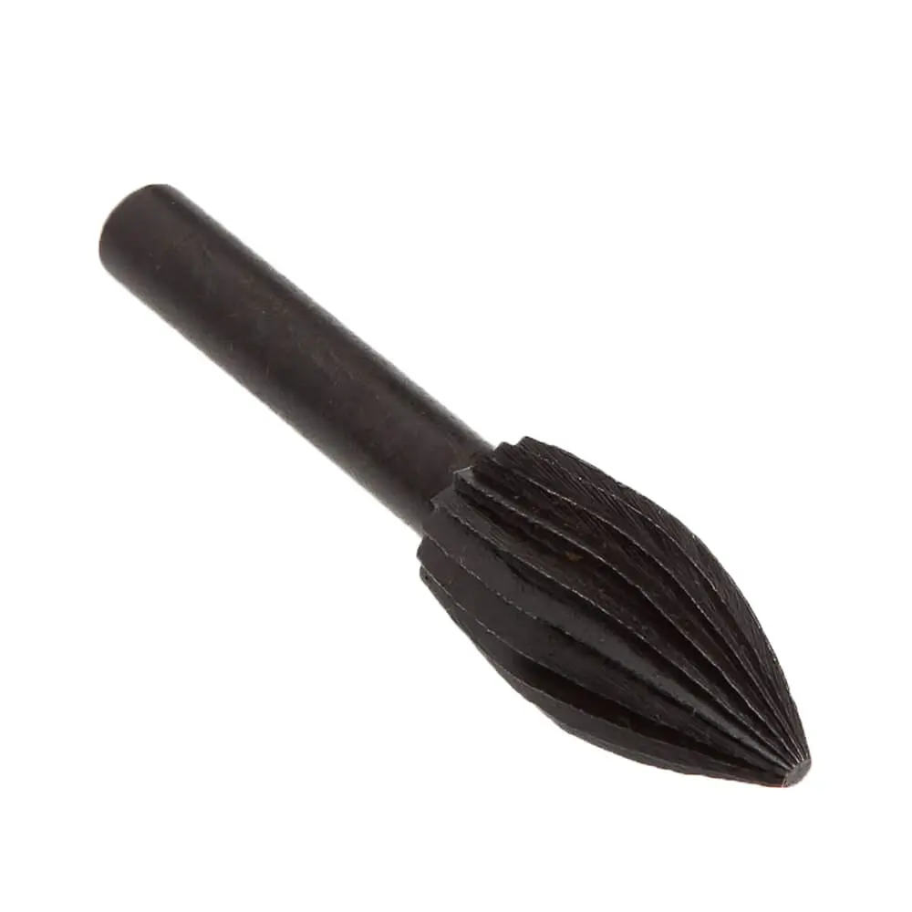 Rotary File, 1 In X 1/2 In X 1/4 In Football Shaped 1