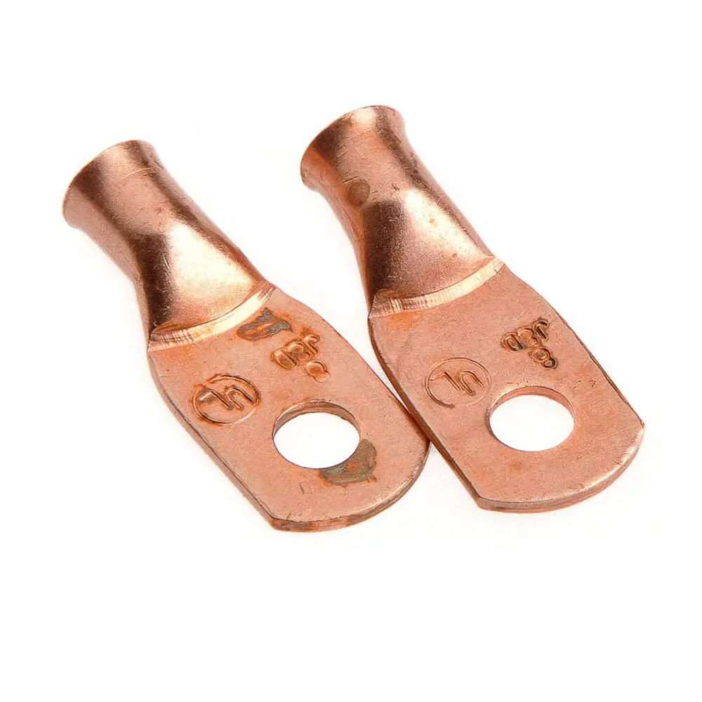 Lug For Number 8 Cable, Number 10 Stud, Premium Copper 1