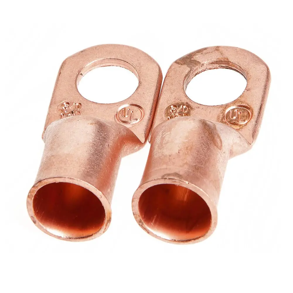 Lug For Number 3/0 Cable, 1/2 In Stud, Premium Copper 1