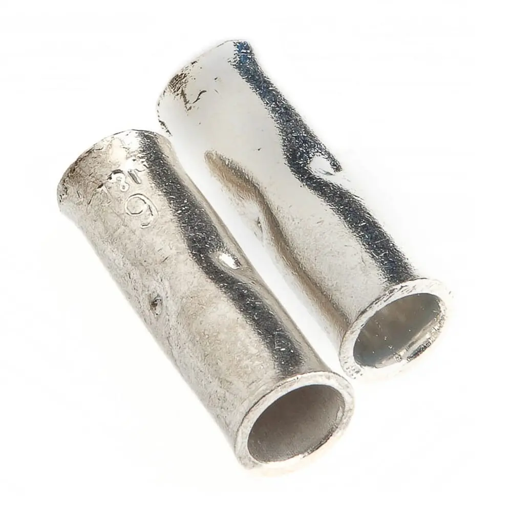 Butt Connector For Number 6 Cable, Premium Copper, 2-Pack 1