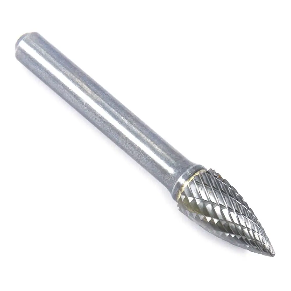 Tungsten Carbide Burr, 3/8 In Tree Pointed (Sg-3) 1