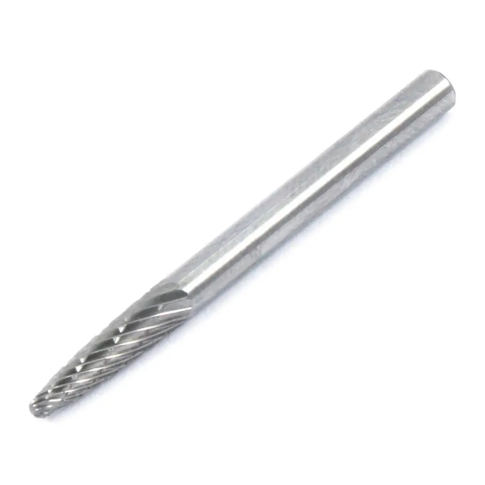 Tungsten Carbide Burr, 1/8 In Taper Shaped (Sf-42) 1
