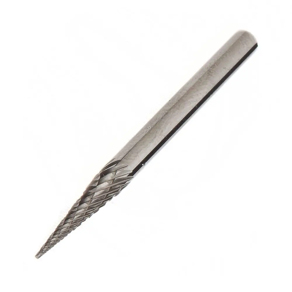 Tungsten Carbide Burr, 1/8 In Taper Pointed (Sm-42) 1