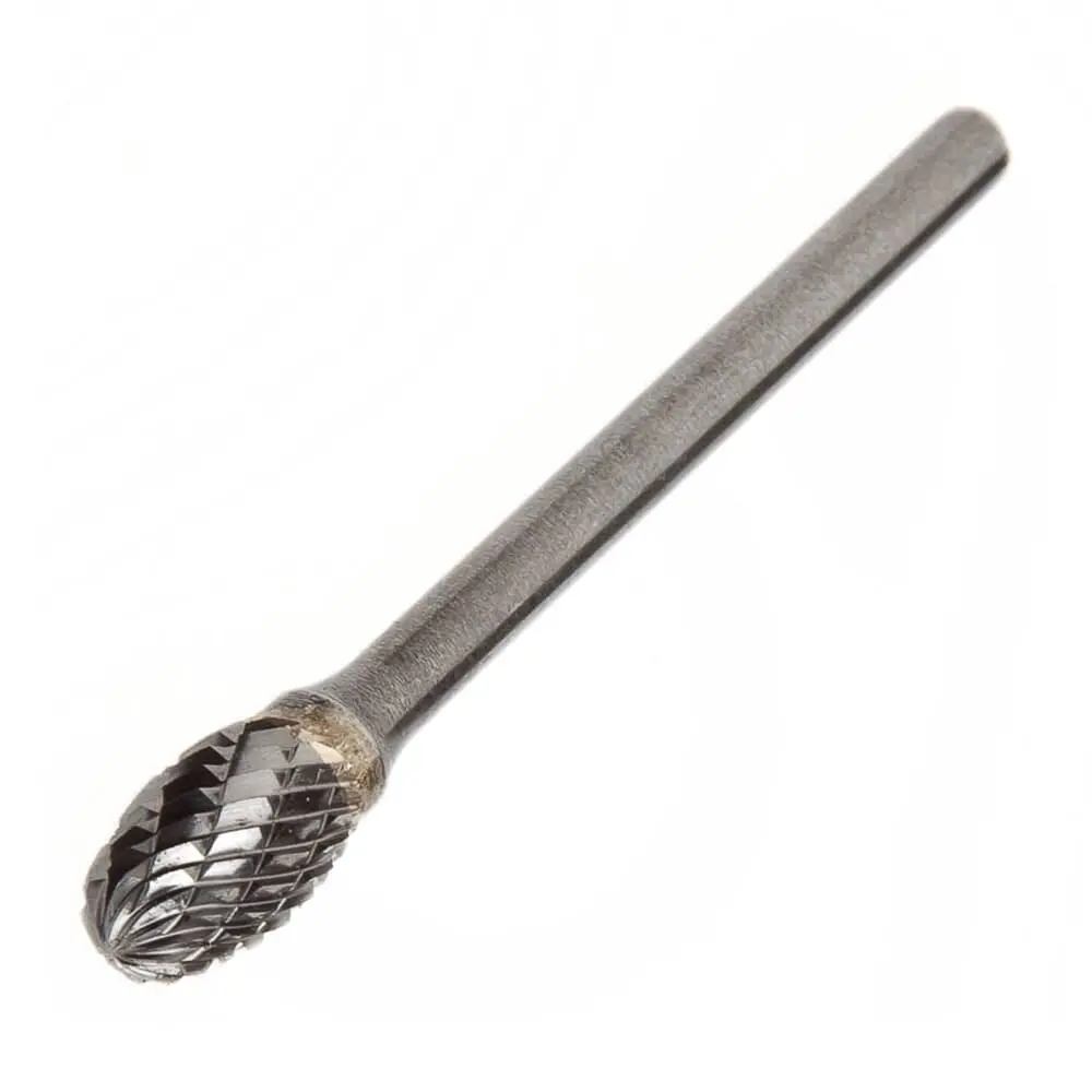 Tungsten Carbide Burr, 1/4 In Oval Shaped (Se-51) 1